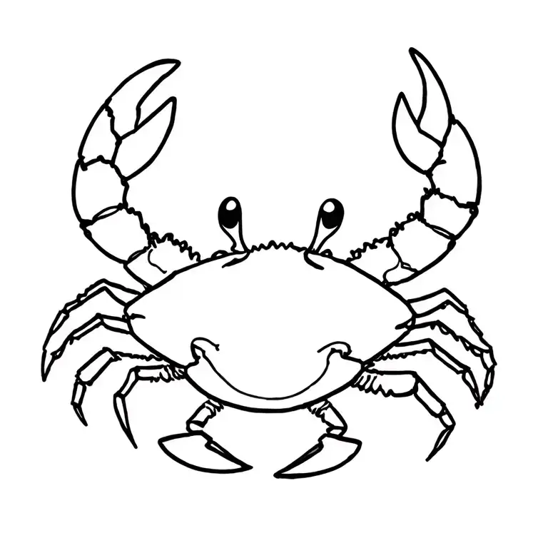 A Happy Crab