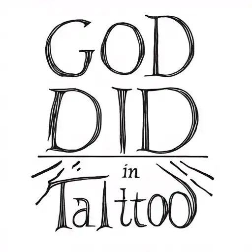 God Did In The Middle