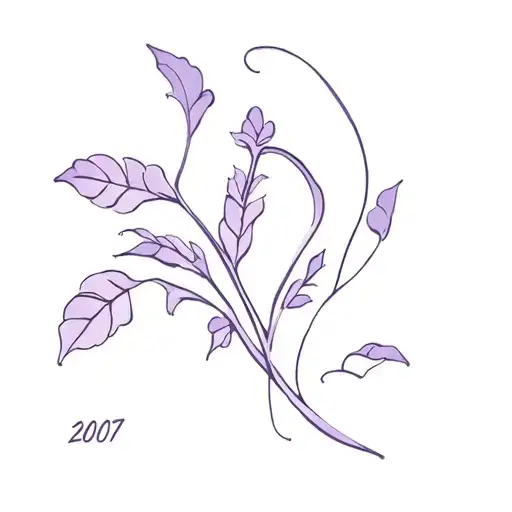 Lilac And Number 2007