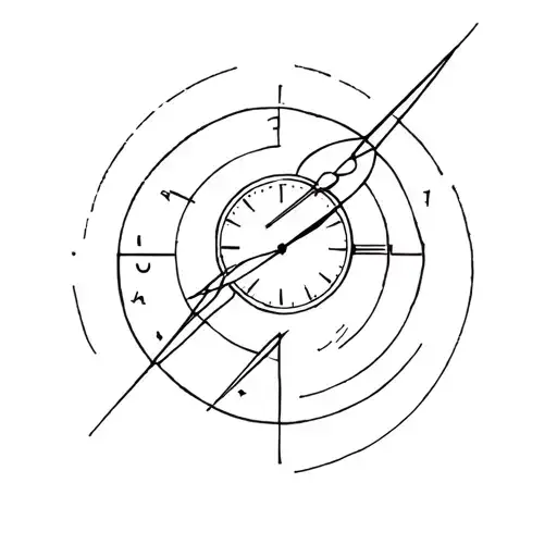 Chronos With A Sandwatch