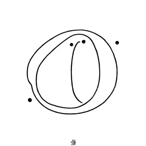 10 With A Dot Inside The 0