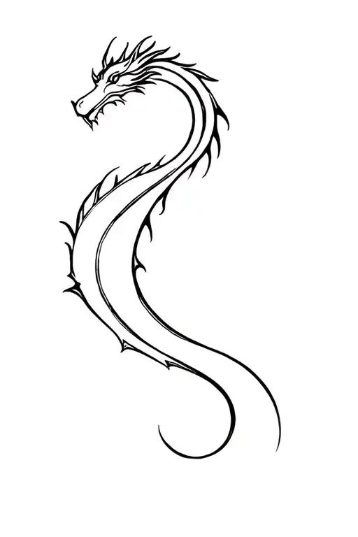 Dragon And Semi Colon