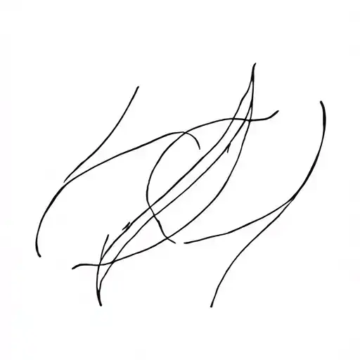 Paired Tattoo Design