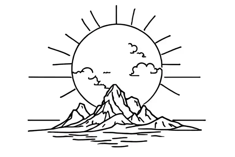 Es Vedra Rock In Ibiza With Moon And Sun Shining