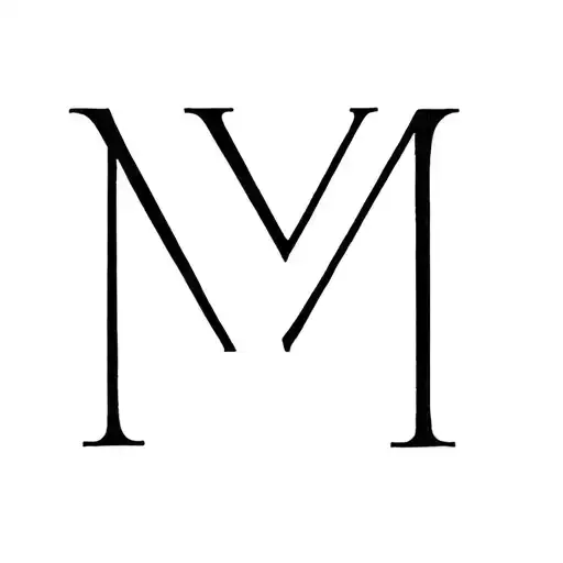 Capital M With Roman Numerals