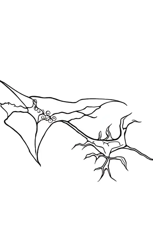 Banyan Tree And Manta Ray