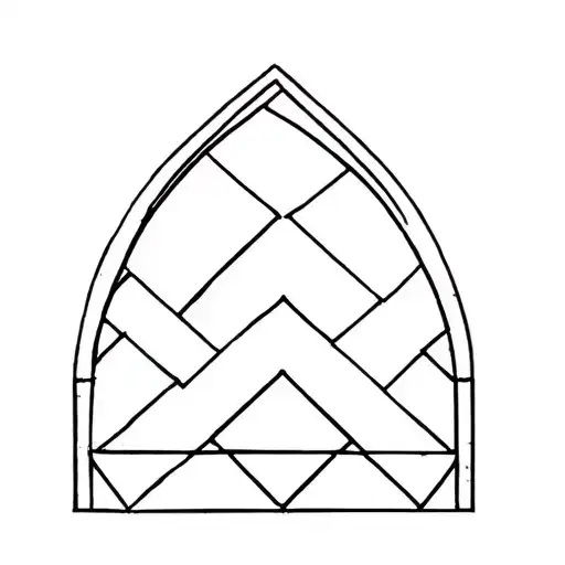Gothic Window Arc Geometry
