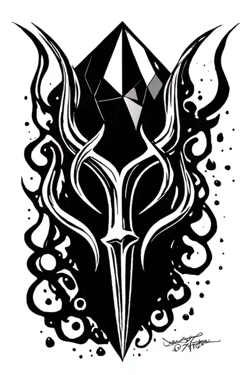 Trident And Black Diamond