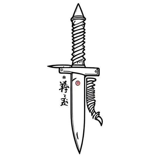 Naruto Kuna In Knife