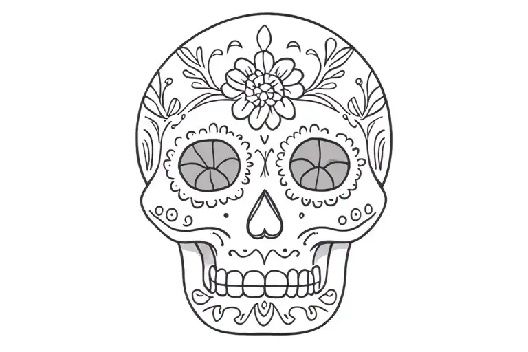 Mexican Sugar Skull