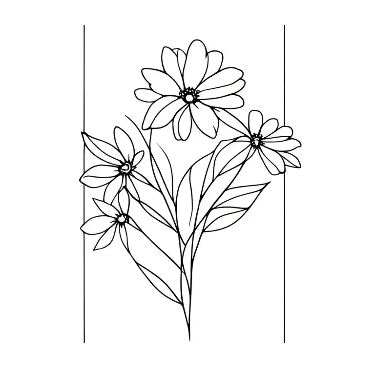 Lisa Geometry In Flowers