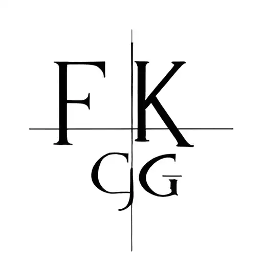 Mixed The Letter F M K G J In The Middle