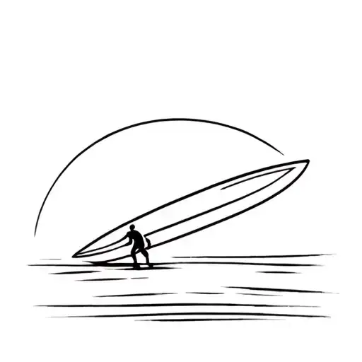 Surfing Barrel