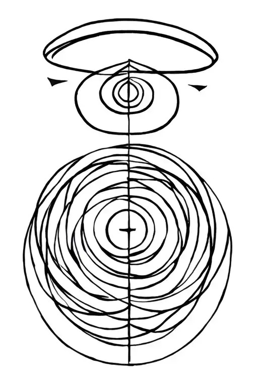Kundalini Spiral With Halo