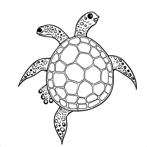 Lots Of Bubble Turtle