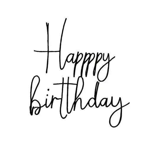 Inscription Date Of Birthday