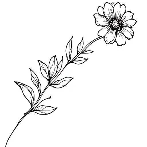 Fine Line Flower