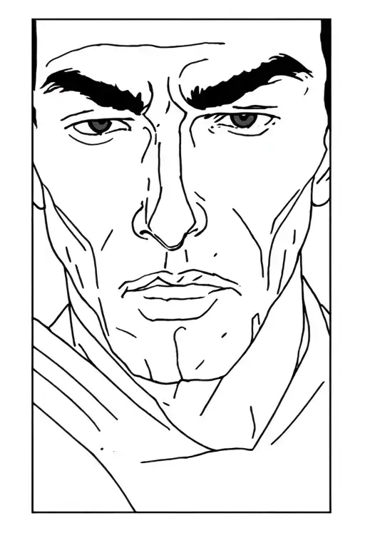 Hugh Jackman Outline