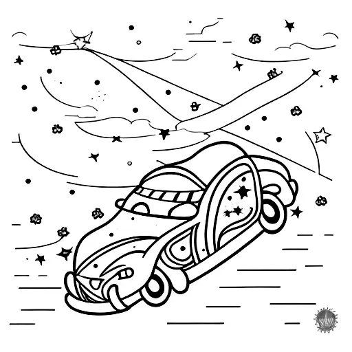 Falling Stars And Candy Car
