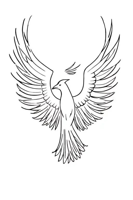 Pheniox Rising Phoenix Bird
