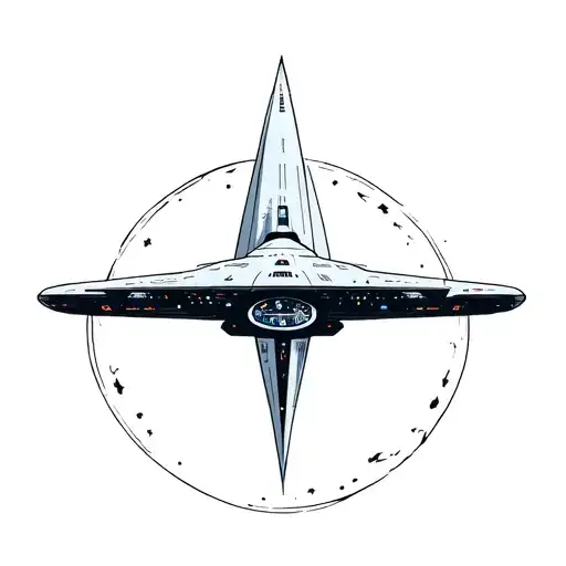 Star Trek Enterprise Ship