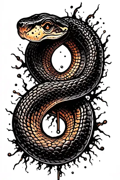 Snake And A Semicolon