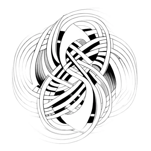 Infinity Symbol Made By Using The Name Cyrus