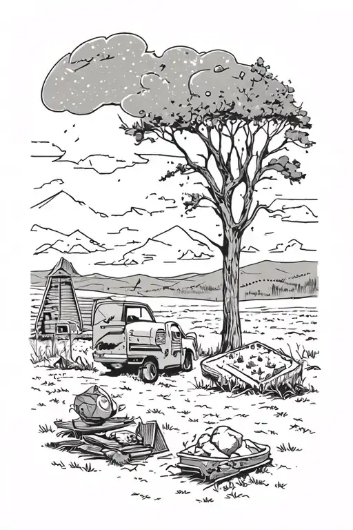 Inspired By The Scifi Book Roadside Picnic