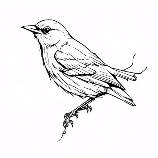 Blackbird In Motion Inspired By The Beatles Song Blackbird