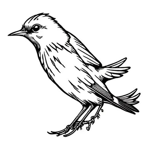 Blackbird Flying And In Motion Inspired By The Beatles Song Blackbird