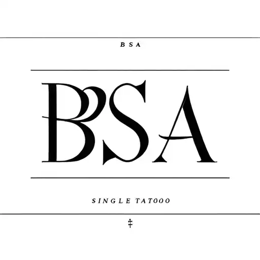 Bsa Letters Combination