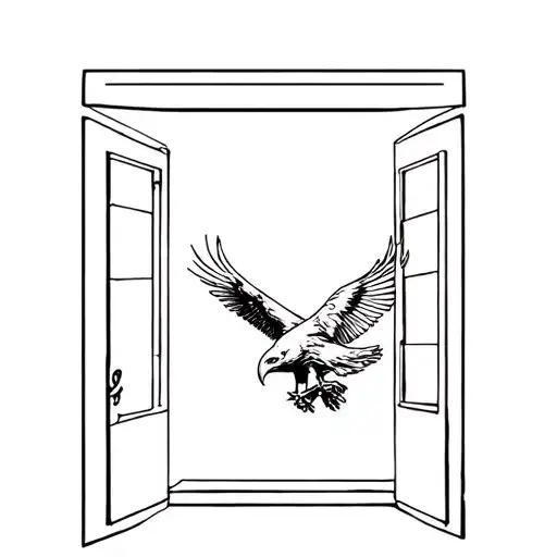 Window Open Mountain Eagle