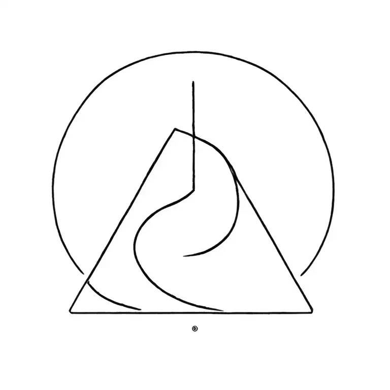 Triangel Childs Spirit Symbol