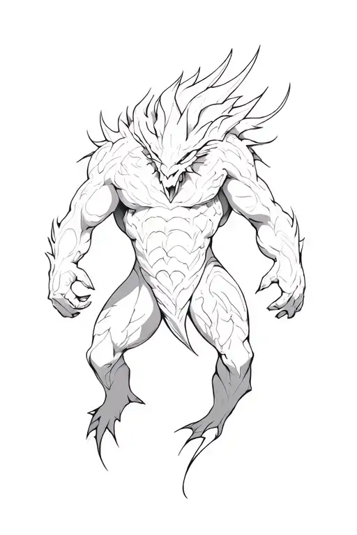 Oozaru Hirudegarn Hybrid Creature Combining Elements