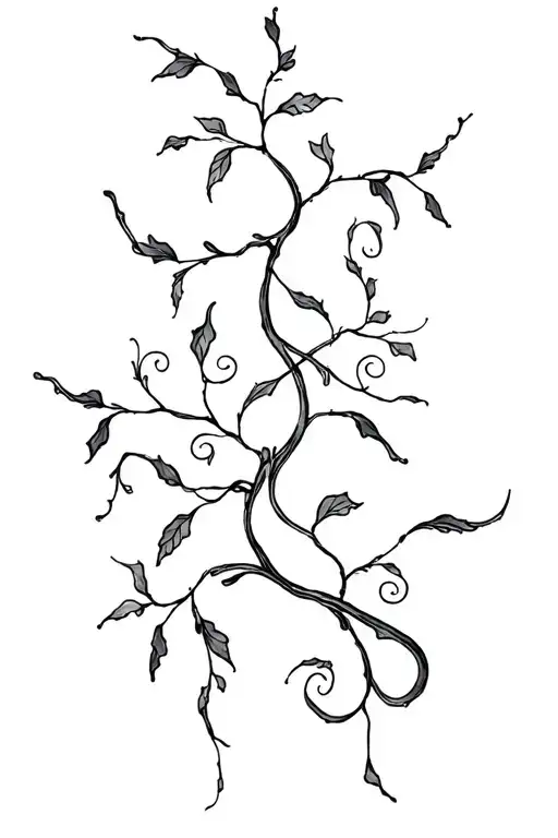 Vines Wrapping Up Arm