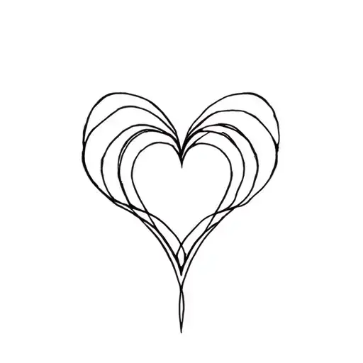 Rose Heart Intertwined