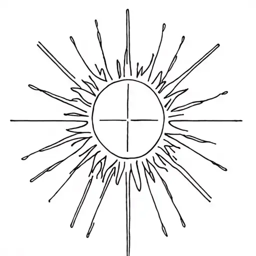 Morningstar And Sun Rays