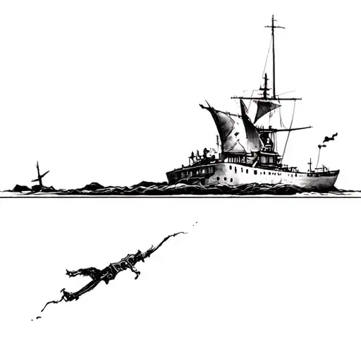 Shutter Island Movie Tatto With A Match