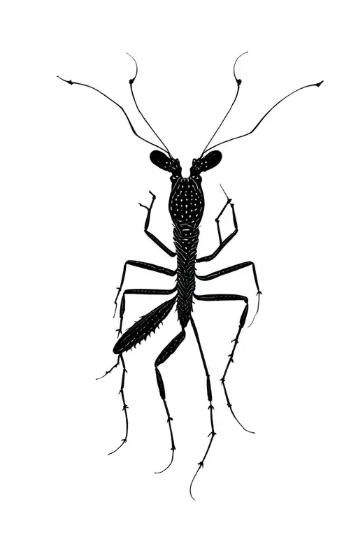 Mantis Silhouette