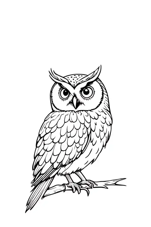 Owl Sitting