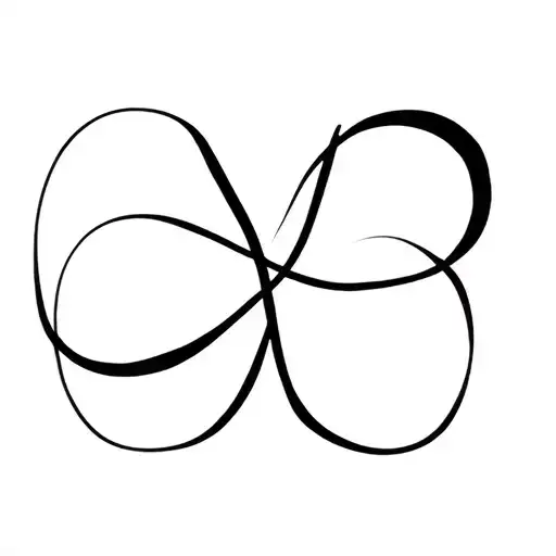 Infinity Symbol With 444
