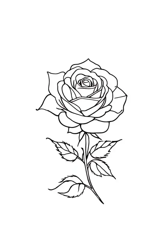 Rose Tattoo Featuring