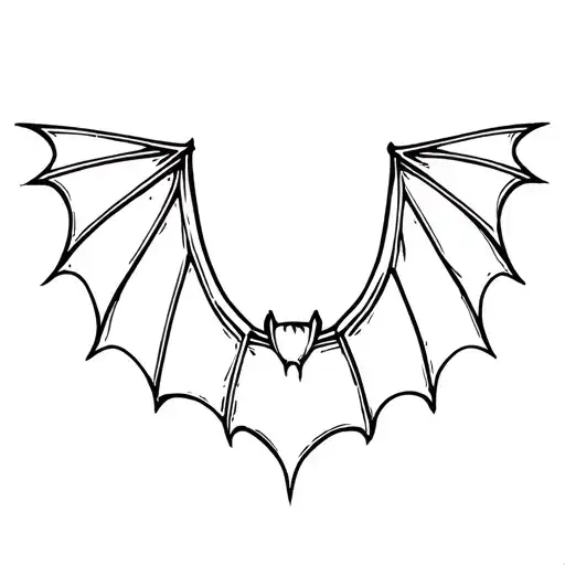 Beach Bat Wings