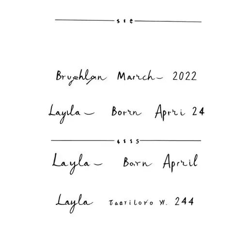 My Daughters Brooklyn Born March 2022 & Layla Born April 2024