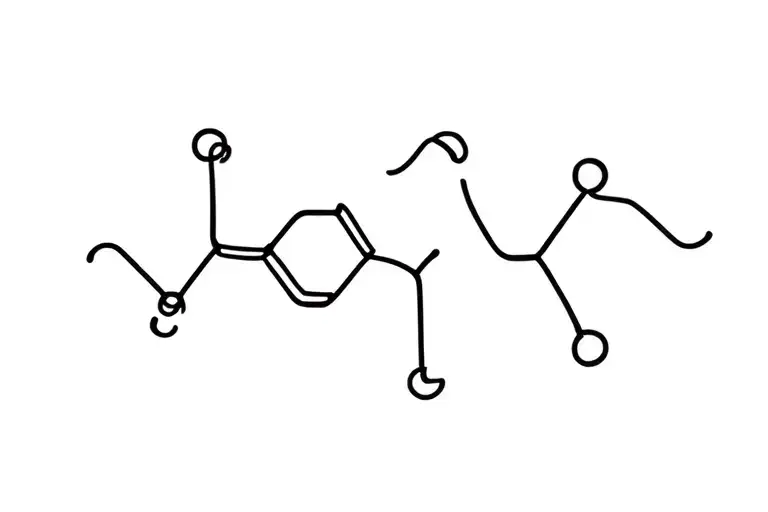 Serotonin And Dopamine Molecular Structure