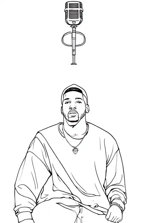 I Want To Combine The Microphone And The Rapper That Is Raping