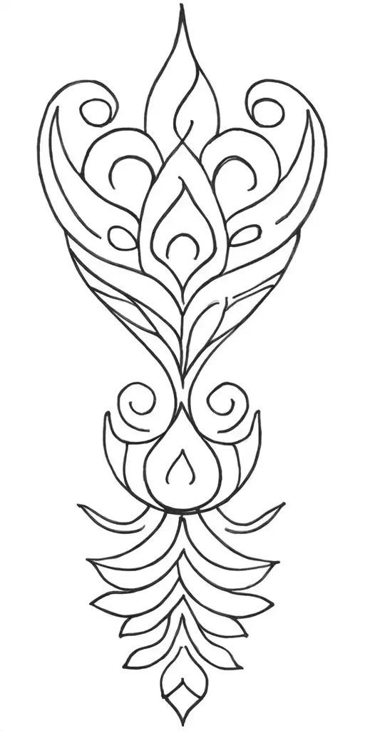 Paisley Mandala Design