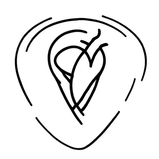 Rock N Roll Guitar Pick