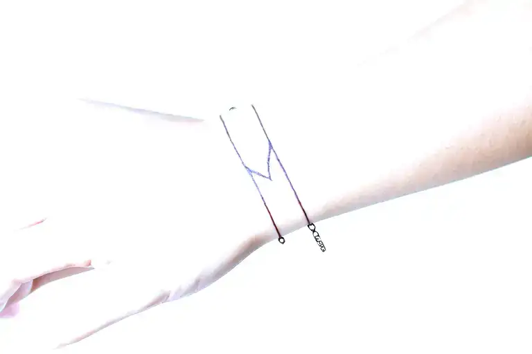 Bracelet Tattoo On Forearm