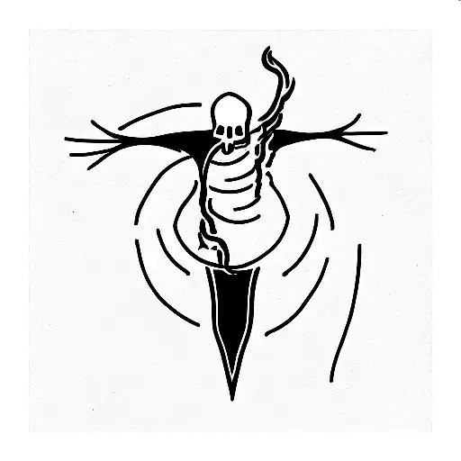 Balance Between Life And Death Food And Evil